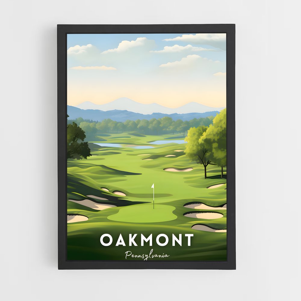 Poster Panorama Golfer (vue 2)